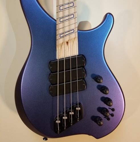 Dingwall ABZ - Blue/Purple Colorshift, Ghost Blocks, Darkglass