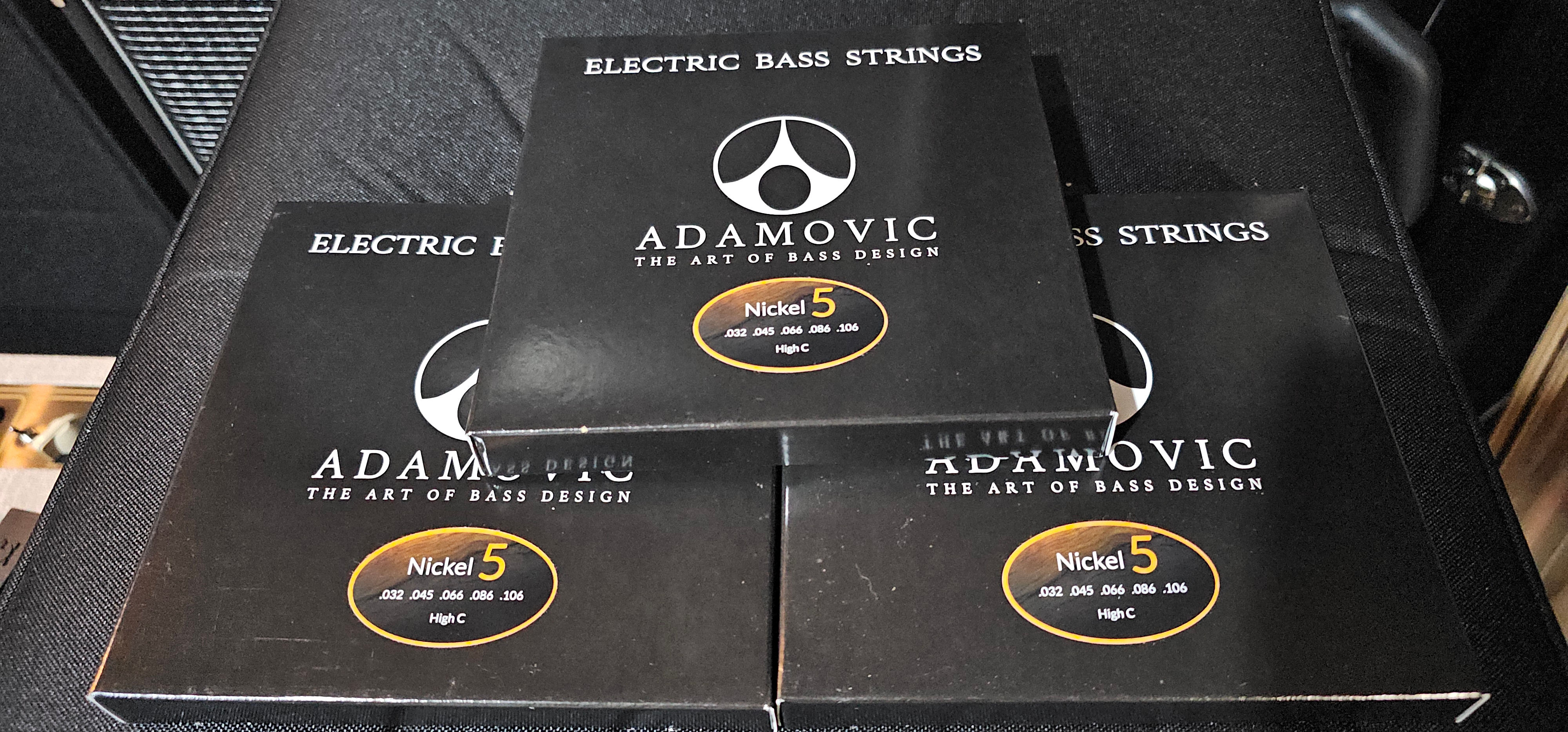 Adamovic Nickel Roundwound strings by SIT for 5-string bass - EADGC