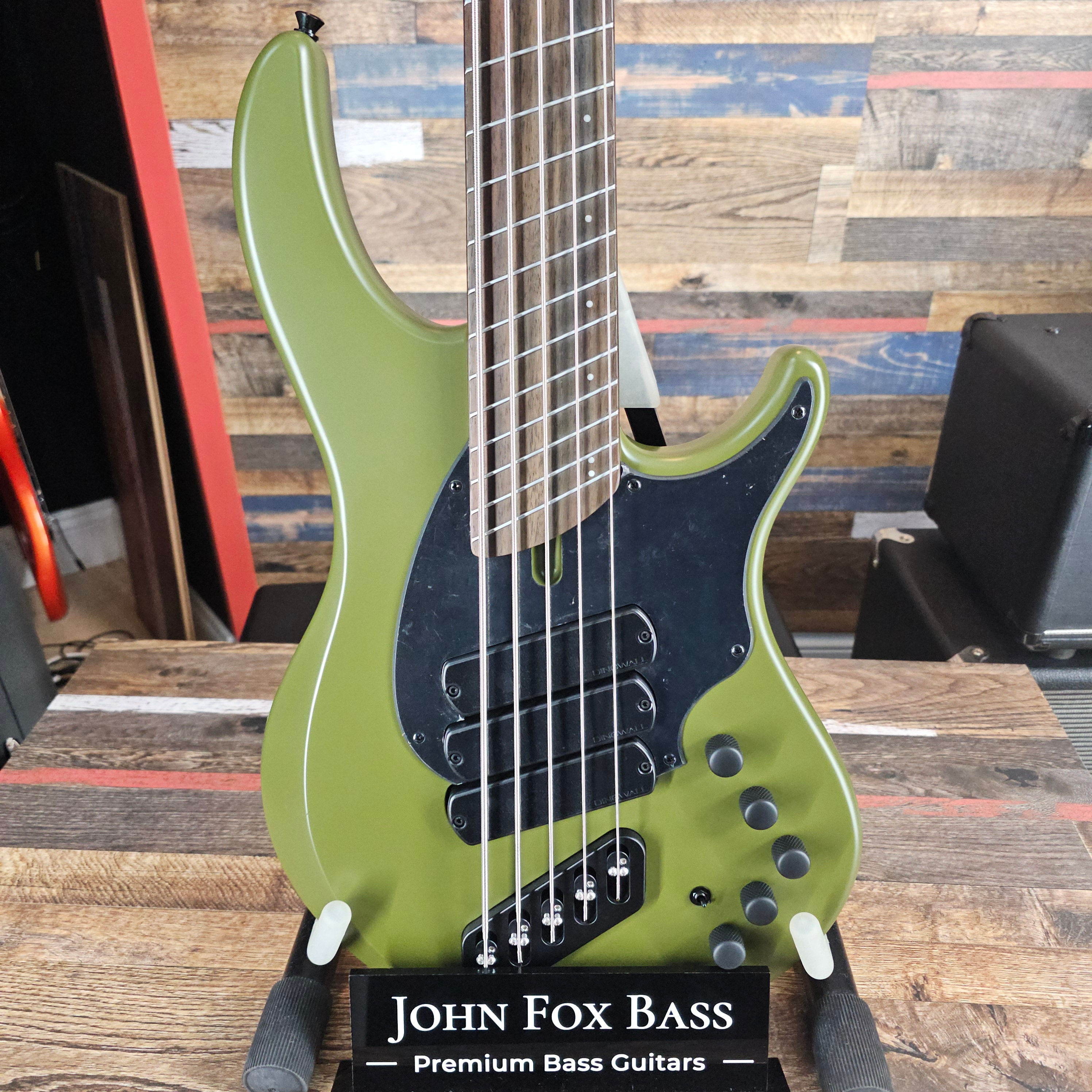 LIMITED EDITION Dingwall Kyle Konkiel Signature 5-string - Matte Army Green