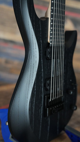 Kiesel Aries 2 7-string in Rawtone Black with Evertune Bridge