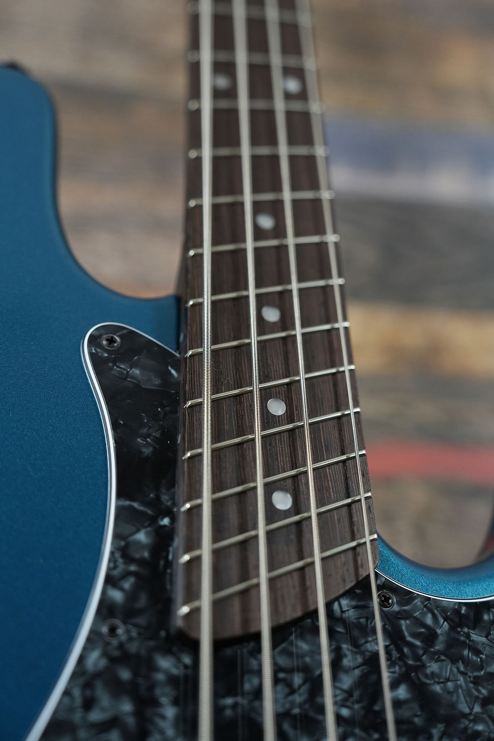 Thumbnail: Dingwall Super J 4-string in Lake Placid Blue with Wenge neck