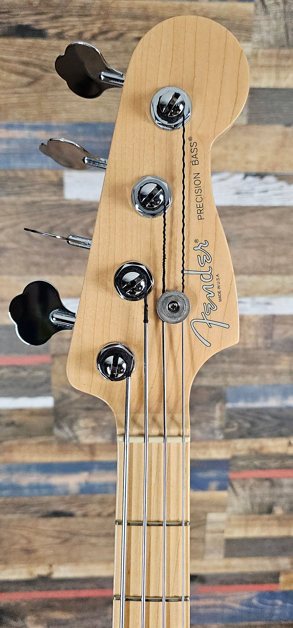 Thumbnail: 2012 Fender American Standard Precision Bass - Gloss Black