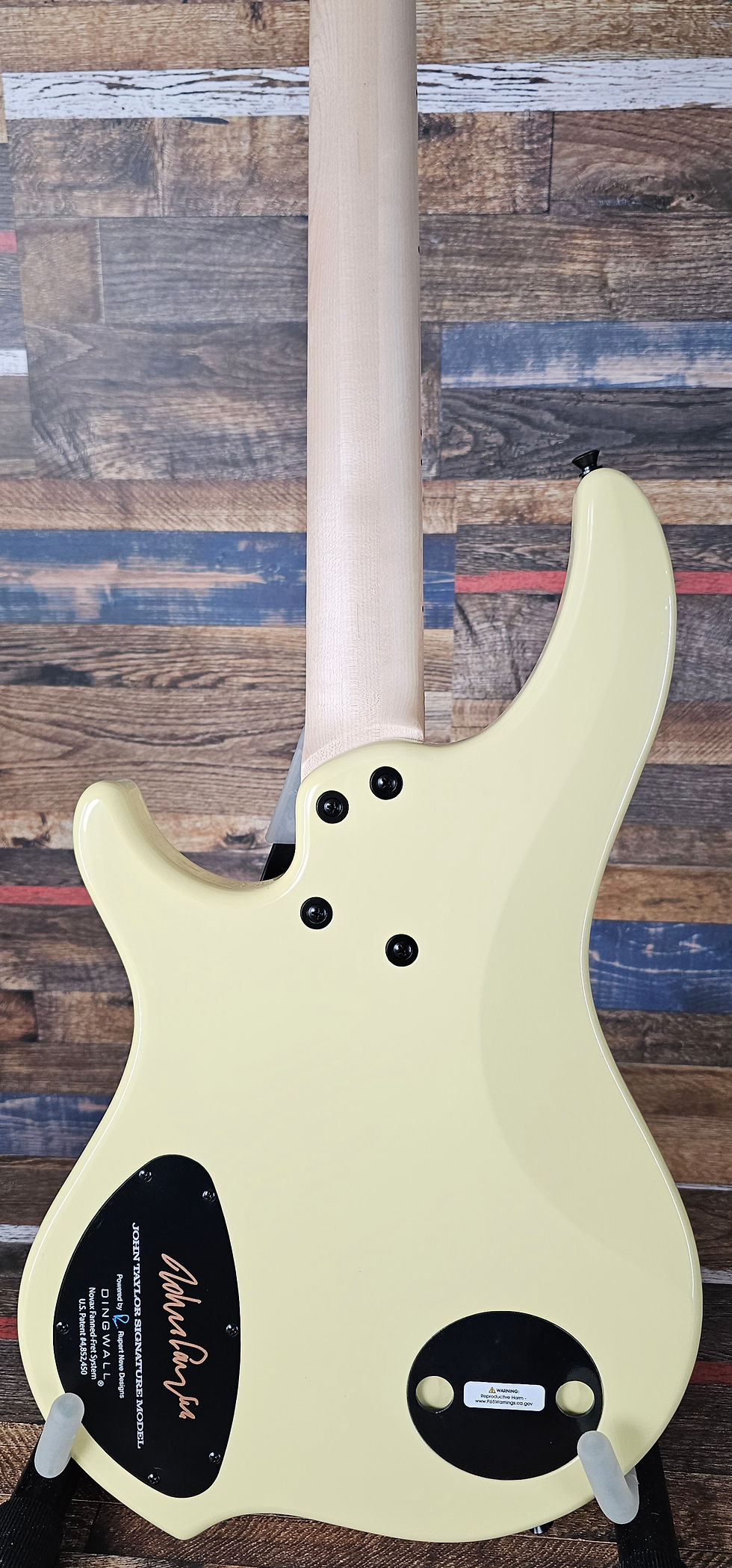 Thumbnail: Dingwall John Taylor Signature 4-string in Gloss Cream