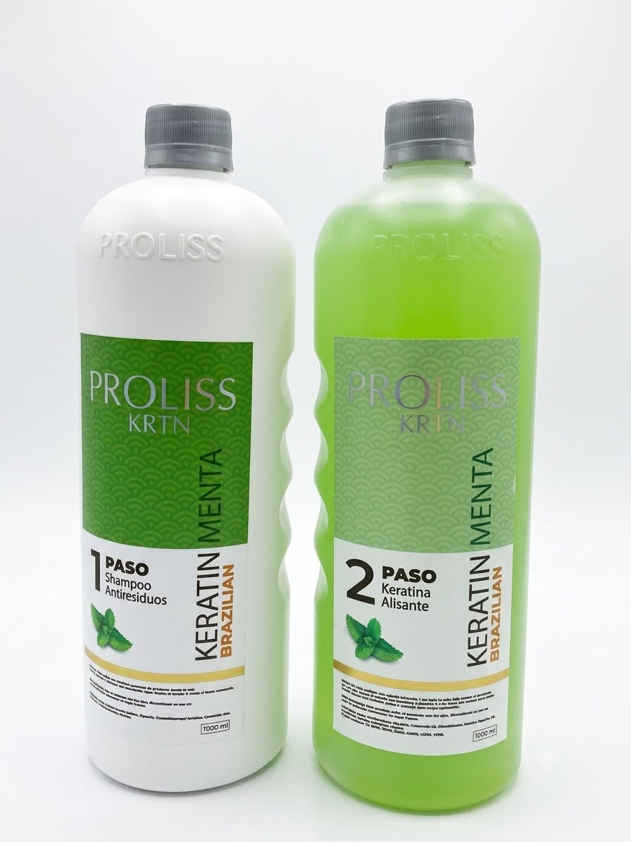 Kit Alisado efecto espejo Menta