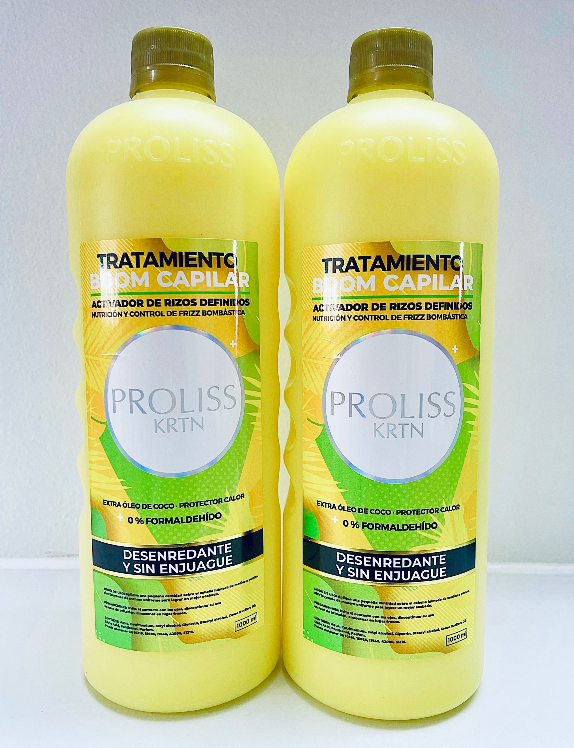 Crema boom capilar Boom rizos Sin enjuague 