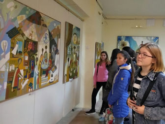 Творческая встреча с заслуженным художником РБ, членом Союза художников России, графиком, живописцем