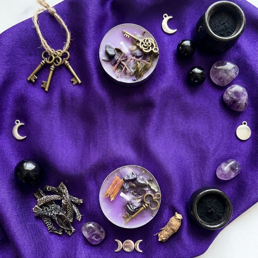 Thumbnail: Deity Collection- Dressed Tea Candles