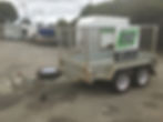 8x5 Caged Trailer
