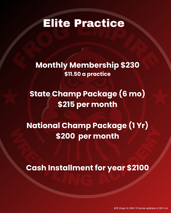 Elite Membership Costs