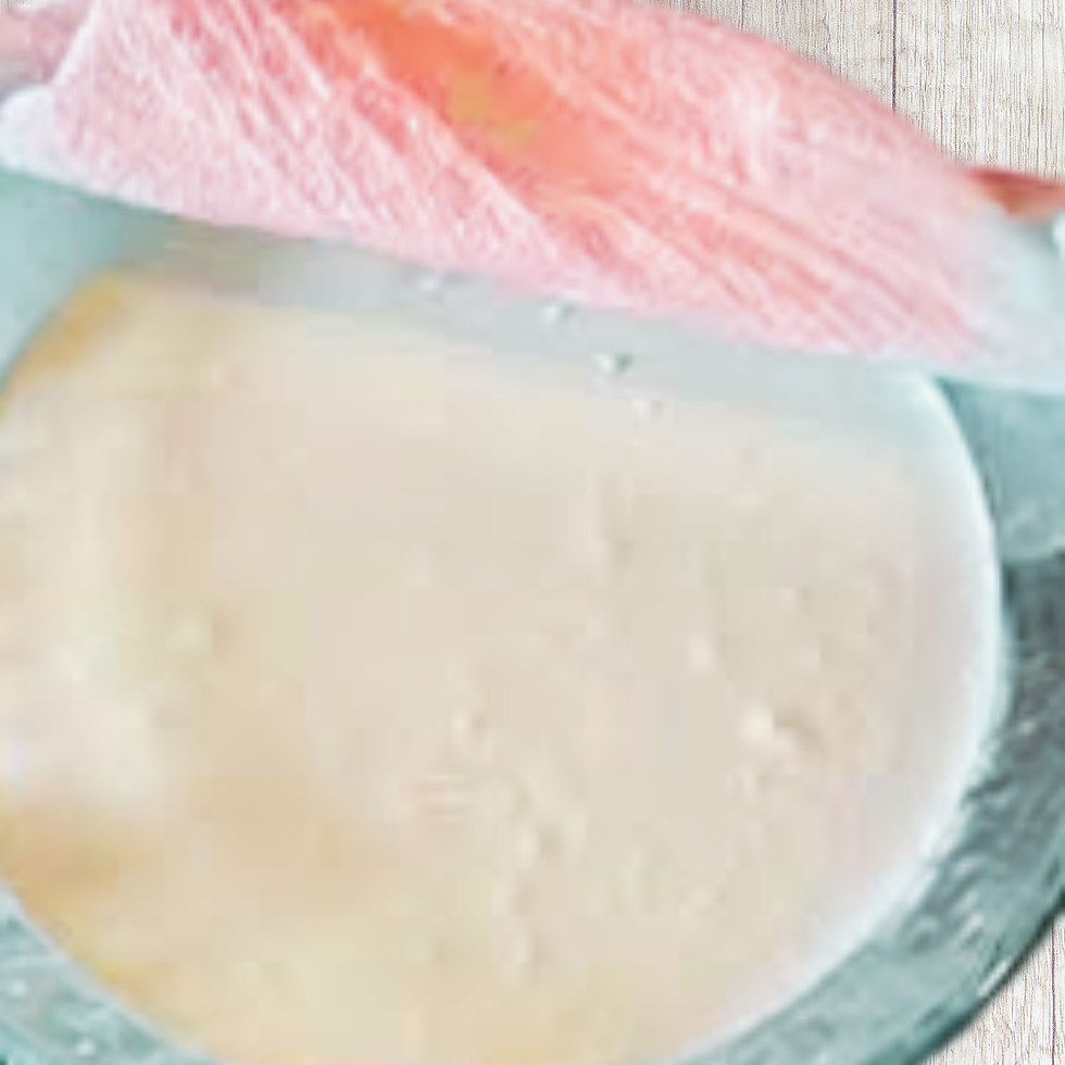 Royal icing cu bule de aer – exemplu de glazură prea moale