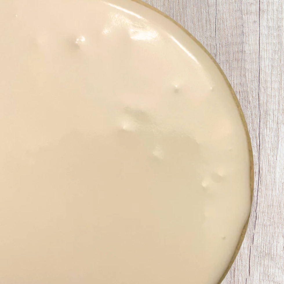 Royal icing cu bule de aer – exemplu de textură incorectă