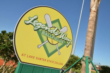 Legends Way Ballfields Sign