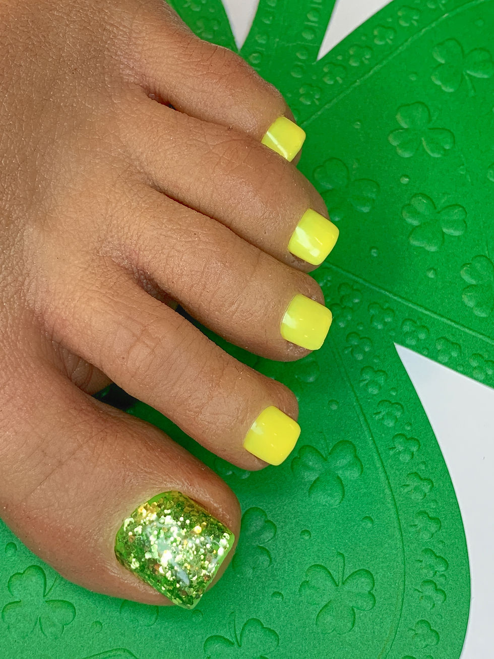 Thumbnail: Practice/Display Foot - Painted!