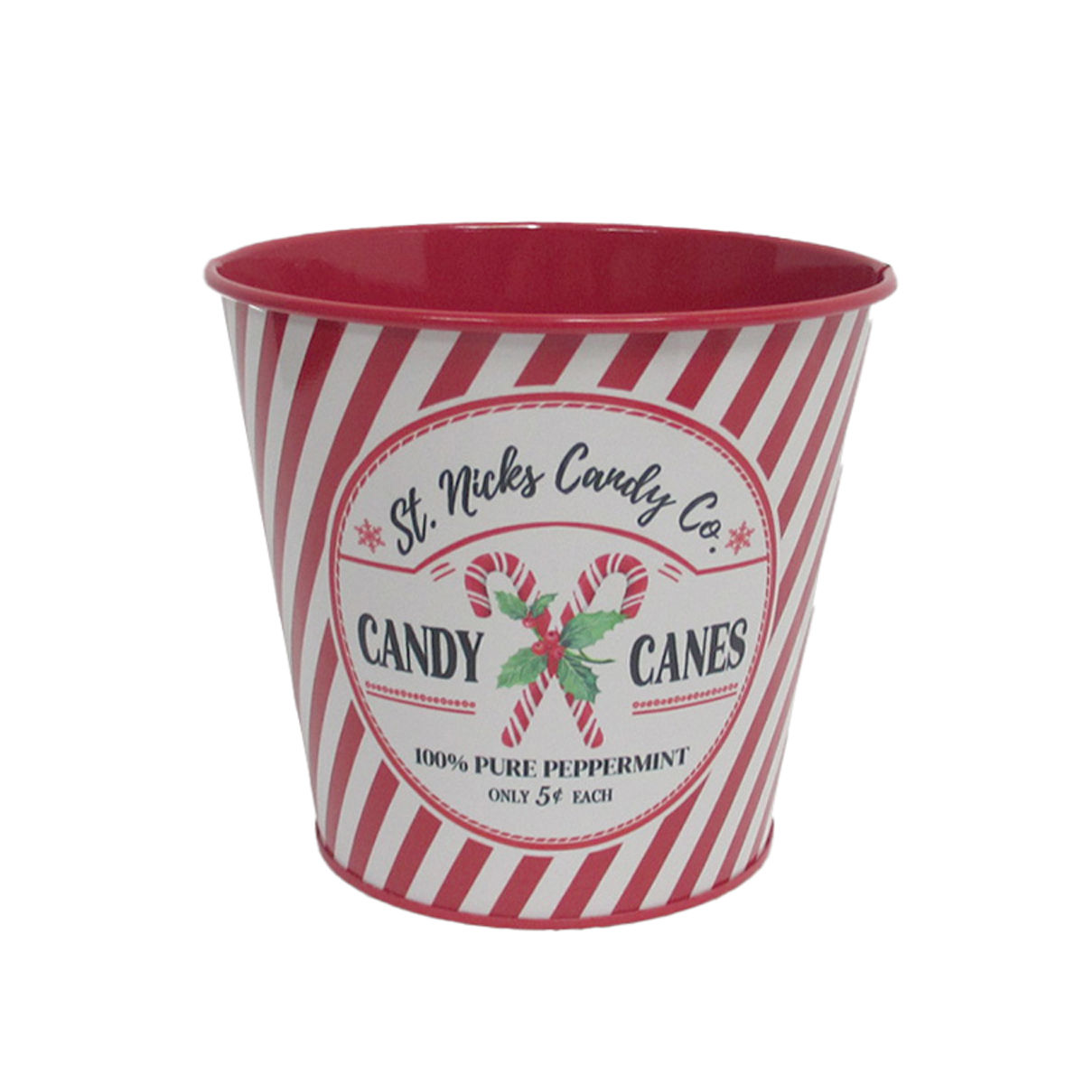 Candy Cane Planter – 15cm × 13.5cm