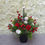 Thumbnail: red & white memorial roses