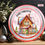 Thumbnail: Round - Gingerbread House (2) Aluminium Christmas Sign - 2 Sizes