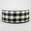 Thumbnail: 2.5 inch wide Linen Check Buffalo Plaid Wired Ribbon - Priced per metre