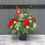 Thumbnail: Christmas Flower Grave Pot, Artificial Flower Grave pot, Memorial Flower