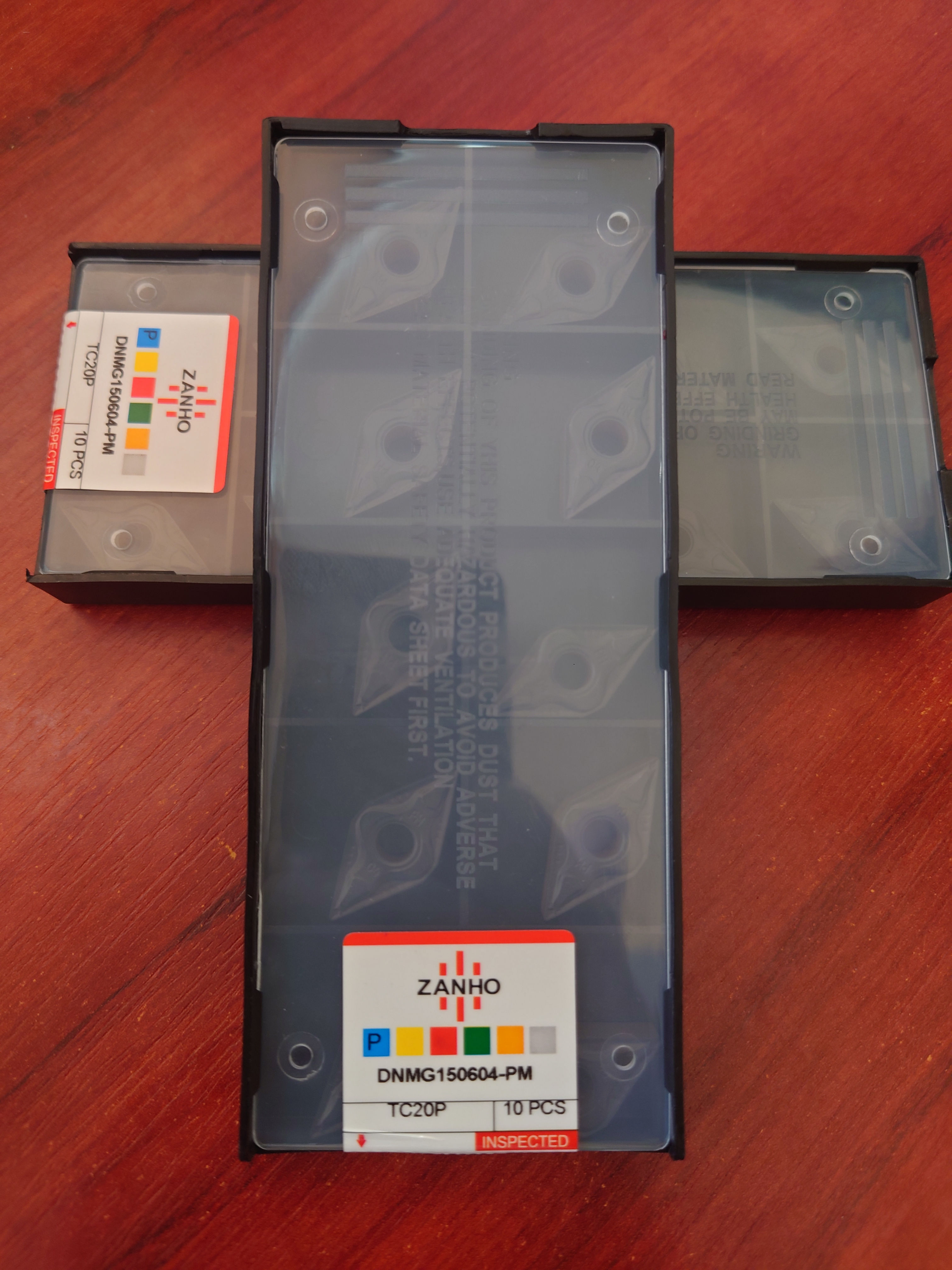 Пластина твердосплавна DNMG150604-PM TC20P