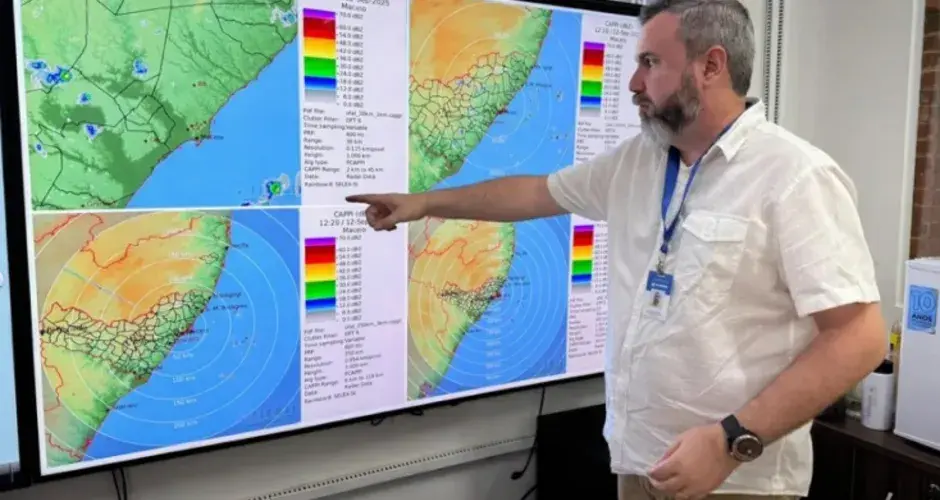 Fim de semana em Alagoas deve ser de sol intercalado com chuvas rápidas