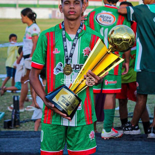 Aguabranquense de 15 anos, Miguel Rodrigo se destaca no Sub-15 e garante vaga no Retrô de Recife