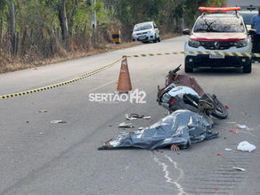 Mulher de 22 anos morre após colisão de moto com animal na AL-145 em Água Branca