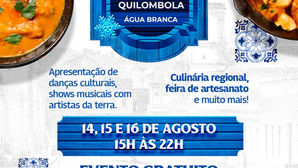5º Festival de Gastronomia Quilombola movimenta Água Branca durante o FIAB