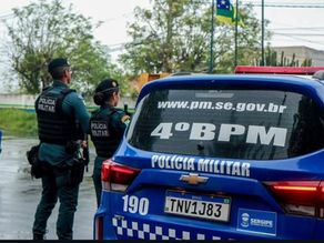 Polícia Militar conduz homem por direção perigosa em Poço Redondo-SE