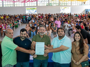 Arthur Lira e Tenorinho Malta assinam contrato para levar água do Canal do Sertão e beneficiar 24 comunidades de Inhapi