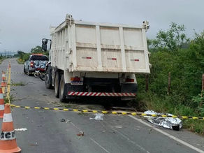 Empresa é condenada após homem morrer em colisão com caminhão quebrado mal sinalizado no acesso a Pariconha