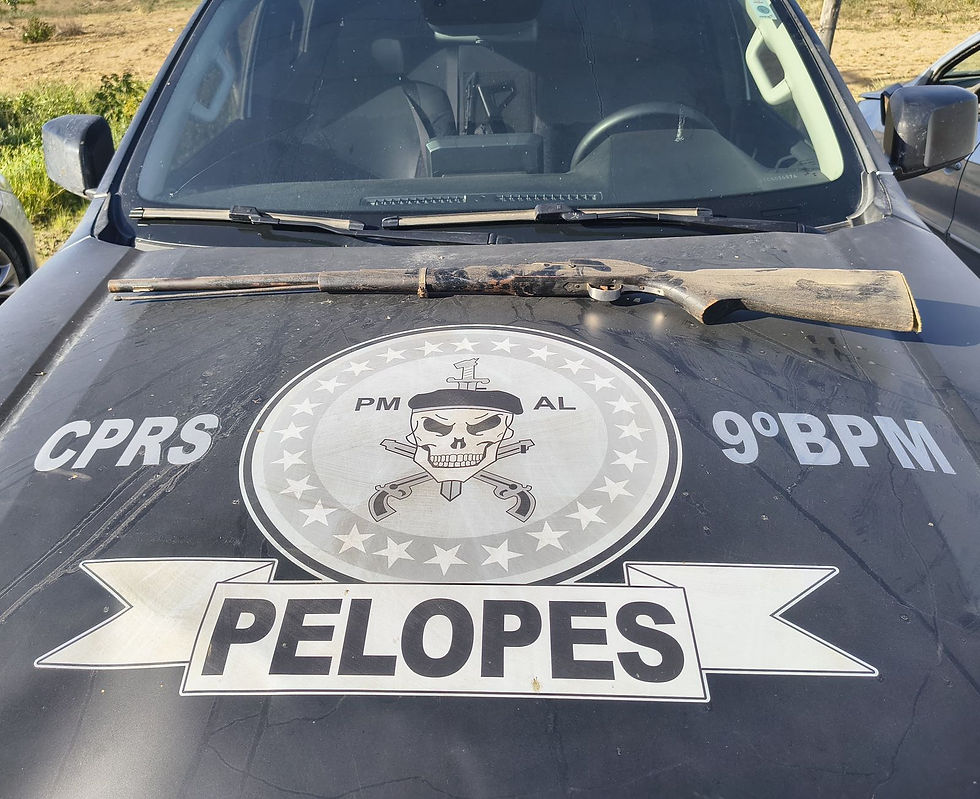 Homem é preso suspeito de atirar contra gado de vizinho na zona rural de Delmiro Gouveia