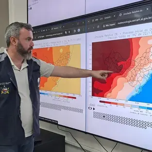 Semarh alerta para baixa umidade no Sertão e Sertão do São Francisco até quarta