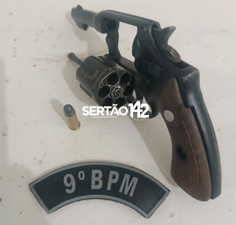 Homem é preso com arma após ameaçar divulgar conteúdo íntimo da ex em Piranhas