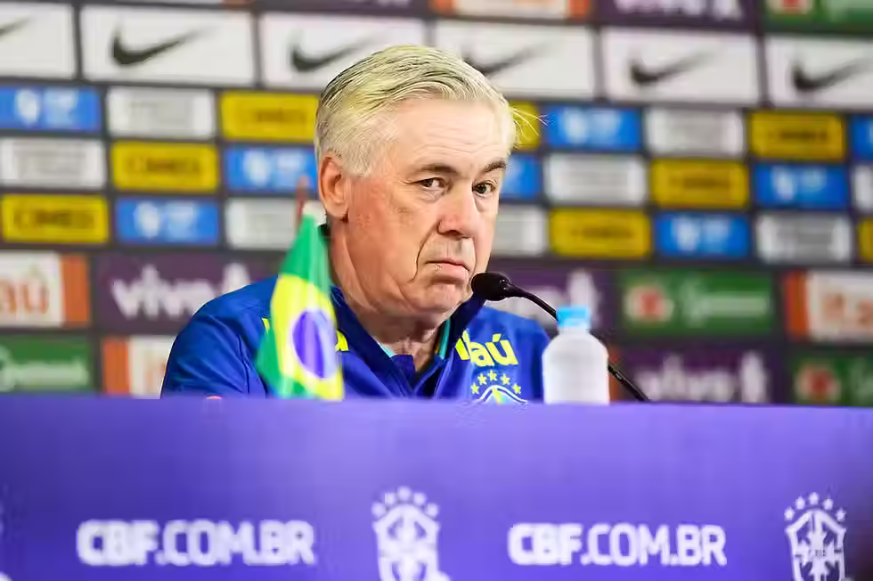 Com vaga na Copa, Ancelotti projeta observações e convoca Seleção para fim das Eliminatórias