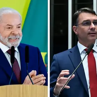 Lula amplia vantagem sobre Flávio no 2º turno e lidera fora da margem
