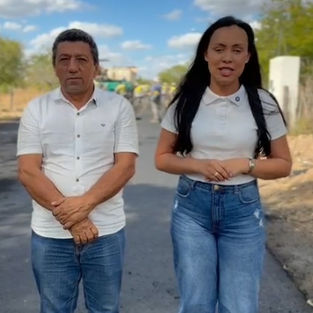 Asfalto chega ao Distrito Tingui: prefeita Nayara Emmanuela celebra avanço das obras em Água Branca