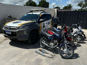 SMTT intensifica fiscalização e apreende motos com escapamentos irregulares em Delmiro Gouveia