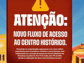 Prefeitura de Piranhas muda acesso ao Centro Histórico e restringe circulação de veículos neste fim de semana