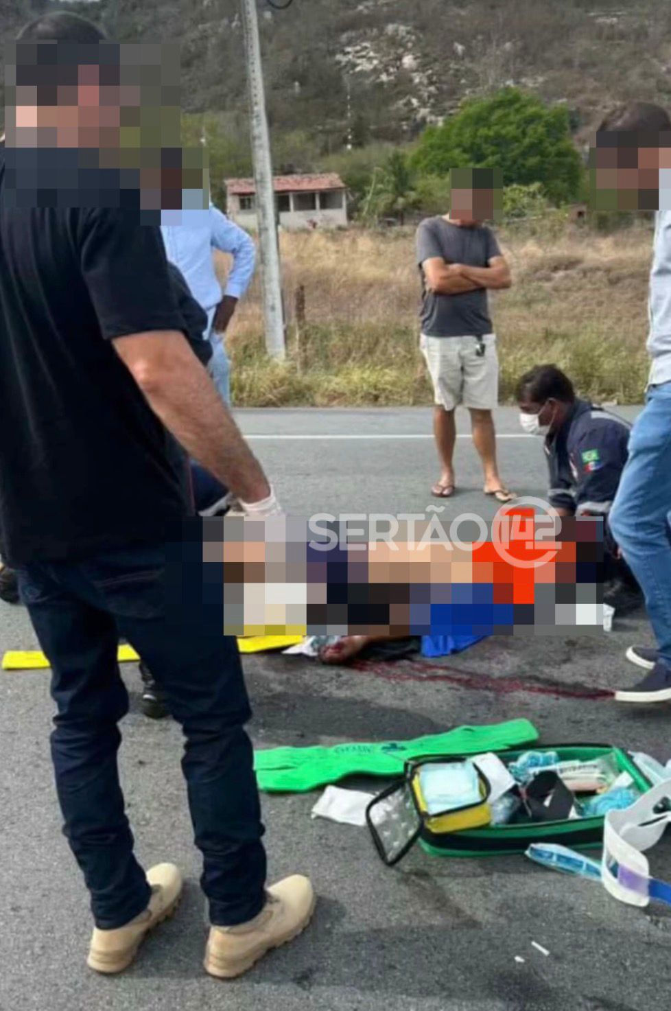 Colisão entre caminhão baú e motocicleta deixa motociclista gravemente ferido na AL-220 em São José da Tapera