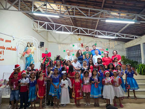 Um Natal com sorrisos: colaboradores da Conasa Águas do Sertão se unem para levar doçura a crianças do interior