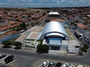 Ginásio do Bairro Novo é reinaugurado em Delmiro Gouveia após 23 anos com reforma completa e ampliação