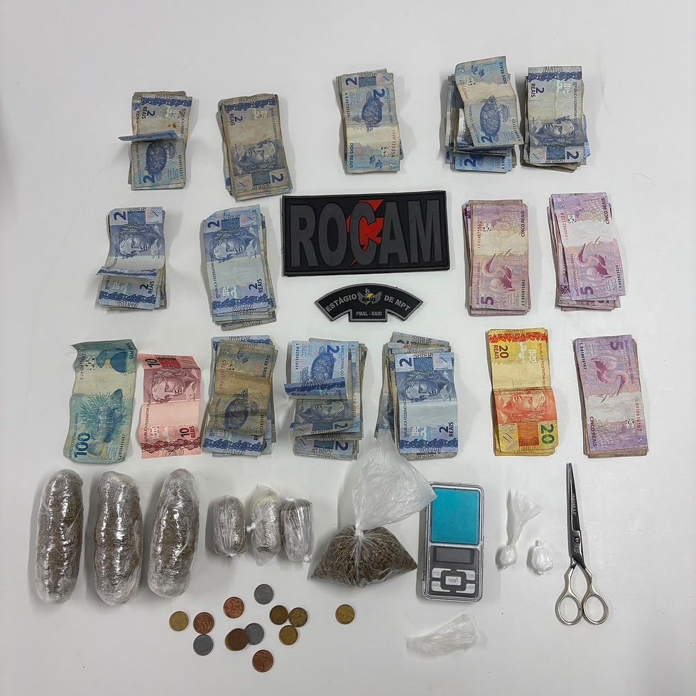 Homem é preso por tráfico após PM encontrar maconha, cocaína e balança de precisão em Santana do Ipanema