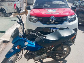 Homem é preso e moto roubada em Delmiro Gouveia é recuperada poucas horas após o crime