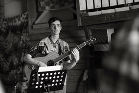 framträdande, gitarr, band, evenemangsfotografering, känslor,