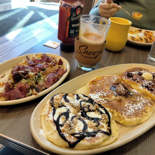 Breakfast before work.