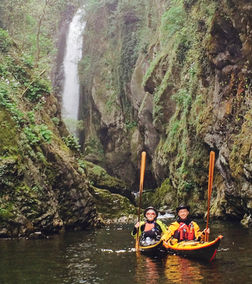 kayakers in nesso