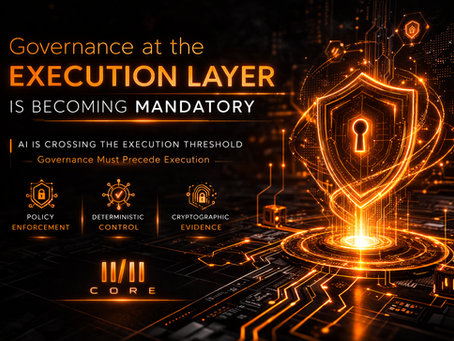 The Urgency of Execution-Level Governance in AI Systems
