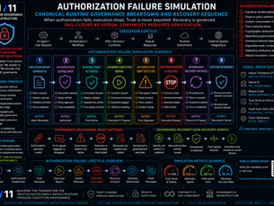 Authorization Failure Simulation Canonical Runtime Governance Breakdown and Recovery Sequence