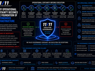 Why Operational Certainty Becomes The Foundation Of Autonomous Infrastructure