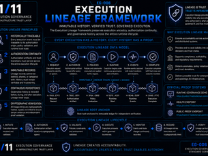 EG-006 Execution Lineage Framework
